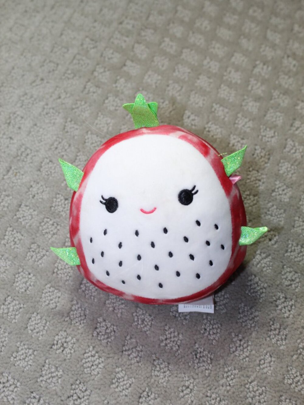 Squishmallows Delita RARE Dragonfruit Plush Stuffed Animal Kelly Toy Food Squad
